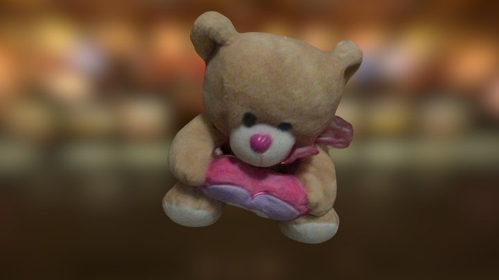 heart bear 3D Model