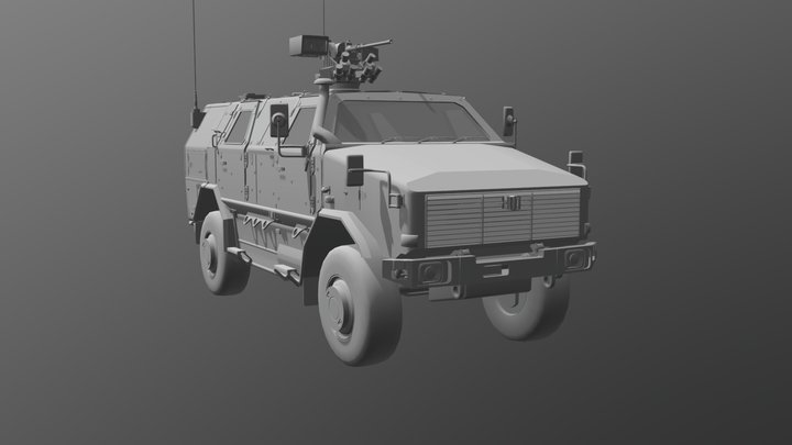 Dingo 2 GE PatSich 3D Model