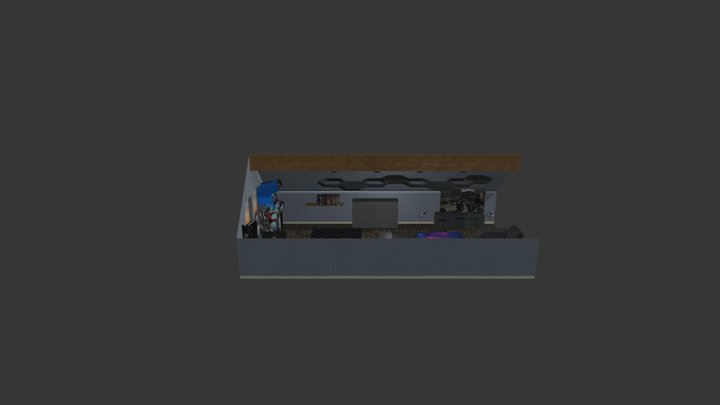 Moran_GamingBedroom_Final 3D Model