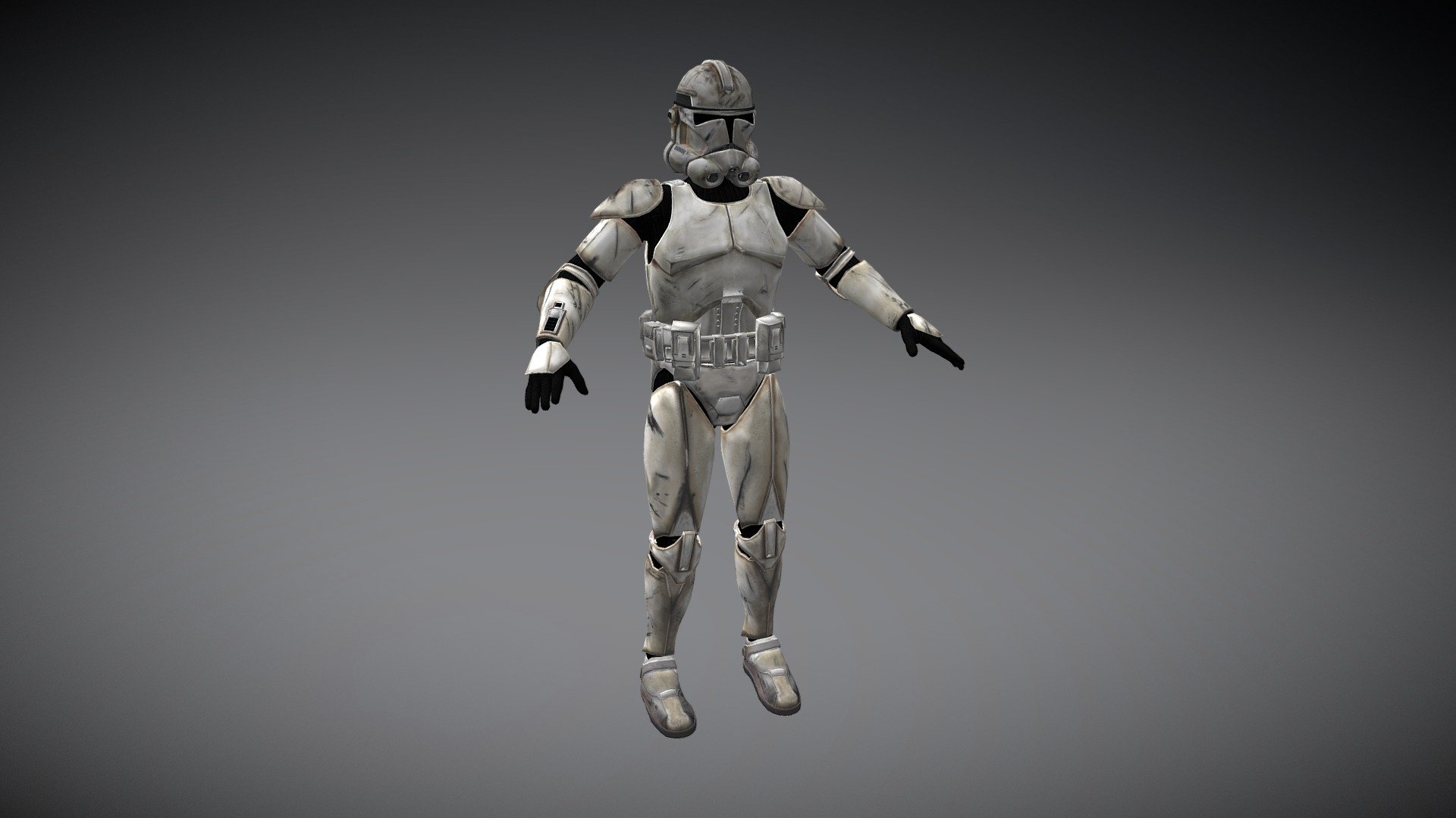 clone trooper 3d