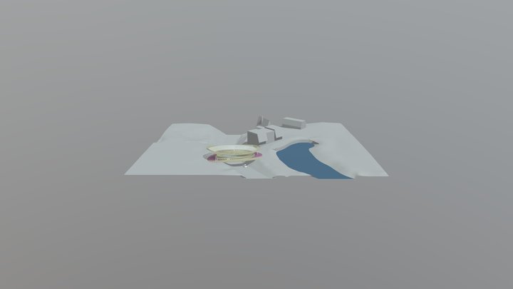 test_bridge_model_plus_landscape_2 3D Model