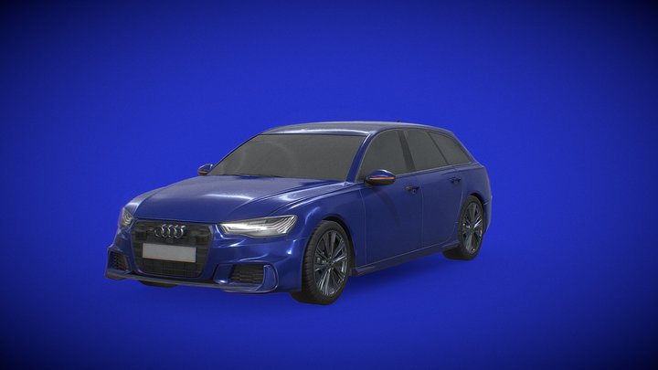 Car Audi 3D Model