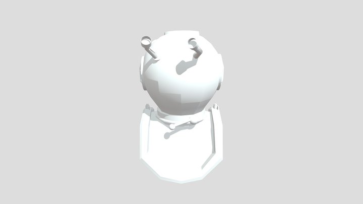 Escafandra Detalle Ulises Magdaleno 3D Model