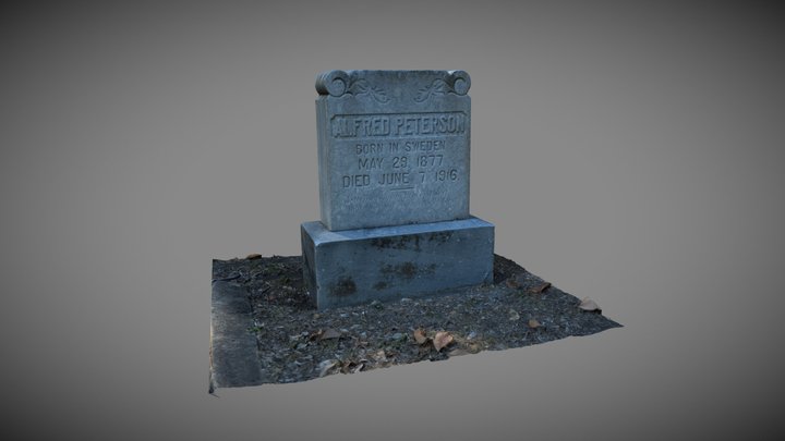 Graveyard at St Micheal's cemetery – Gratis 3D-model STL