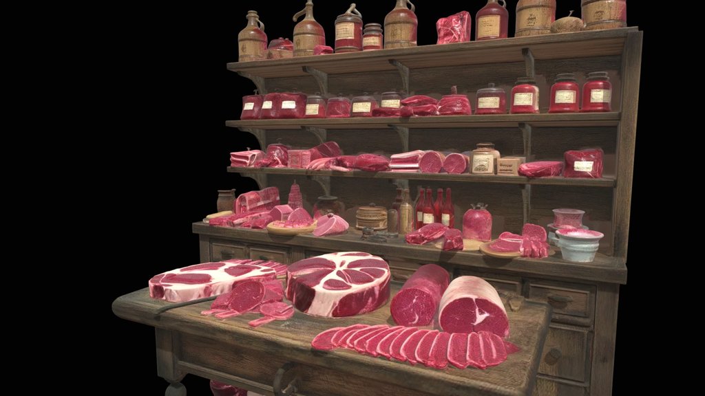 Rustic Butcher Shop