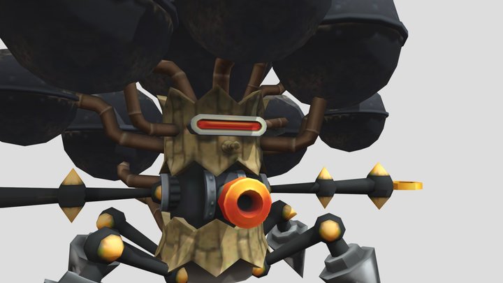 WhispyborgEx 3D Model