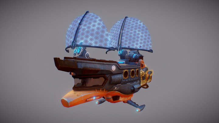 Battleship S10 3D Model