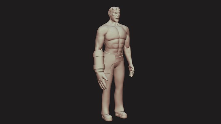 Hellboy (em andamento) 3D Model