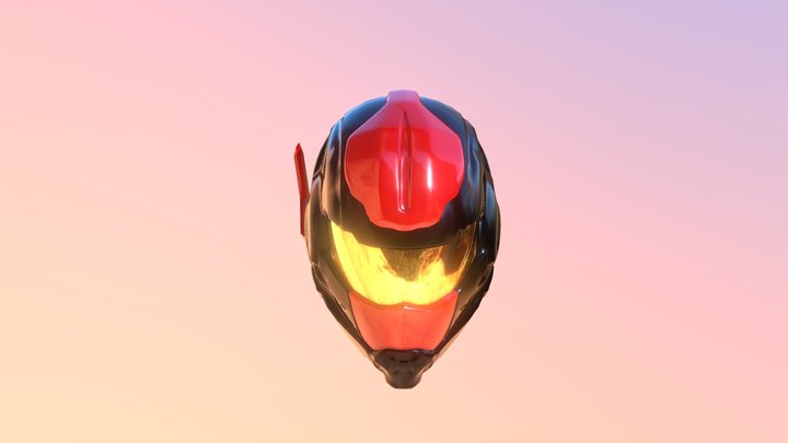 Space Helmet 3D Model