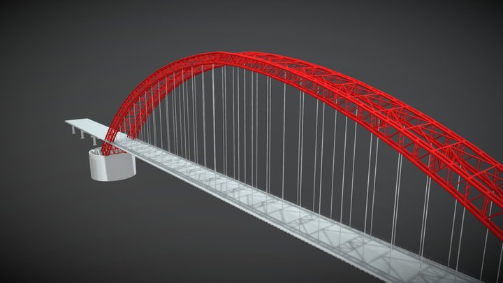 Tercer Puente de Pingnan 3D Model