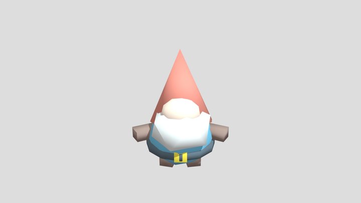 Gnome Low Poly