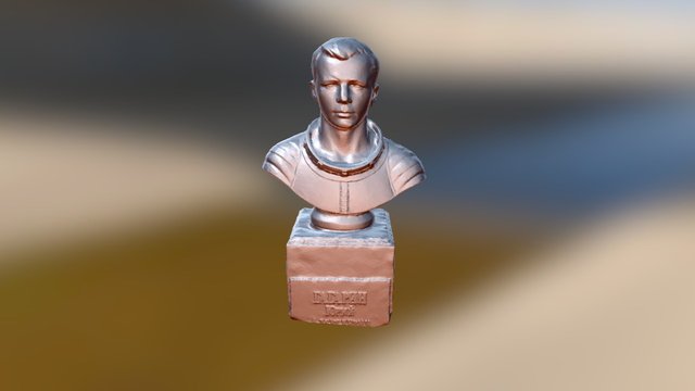 Yuri Gagarin – Modello 3D gratuito STL