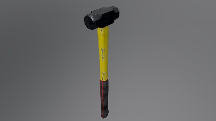 Sledge Hammer 3D Model