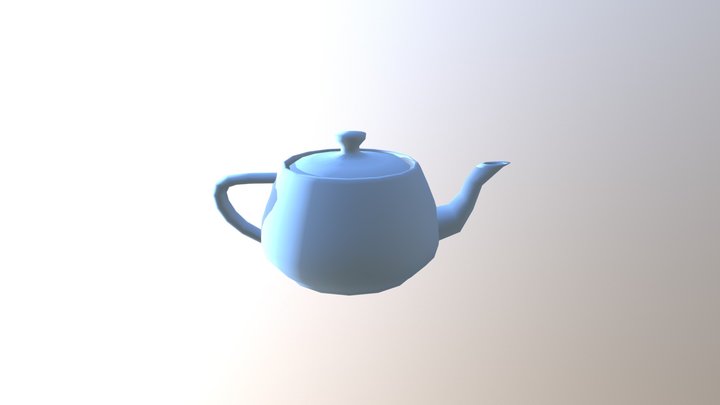 Teapot Max 3D Model