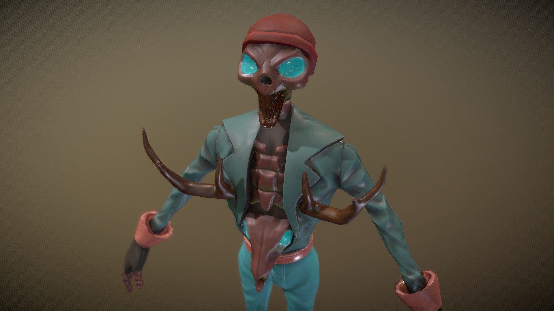 Skeleton A Pose