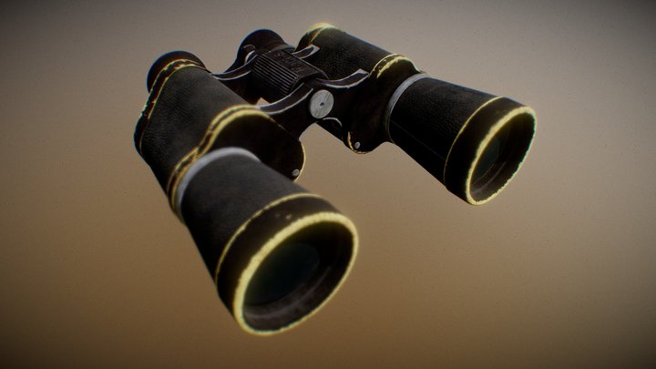Vintage Binocular – Free 3D Model STL