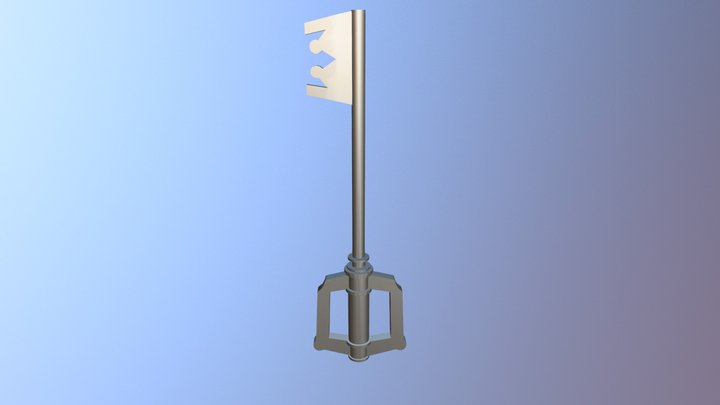 Keyblade from kingH 3D Model