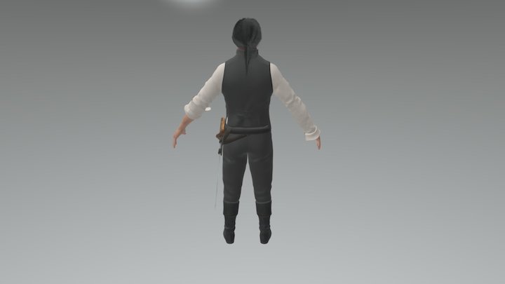 Arno Dorian From Assassins Creed Unity 3D Model