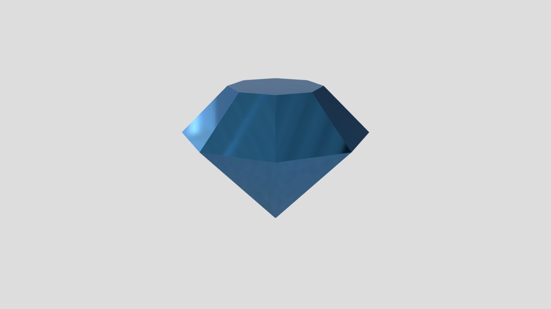 Diamond ultra low poly model - Download Free 3D model by ...