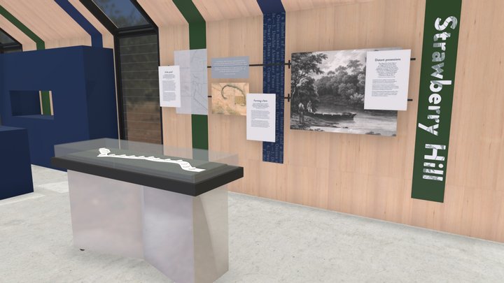 Strawberry Hill 3D Model