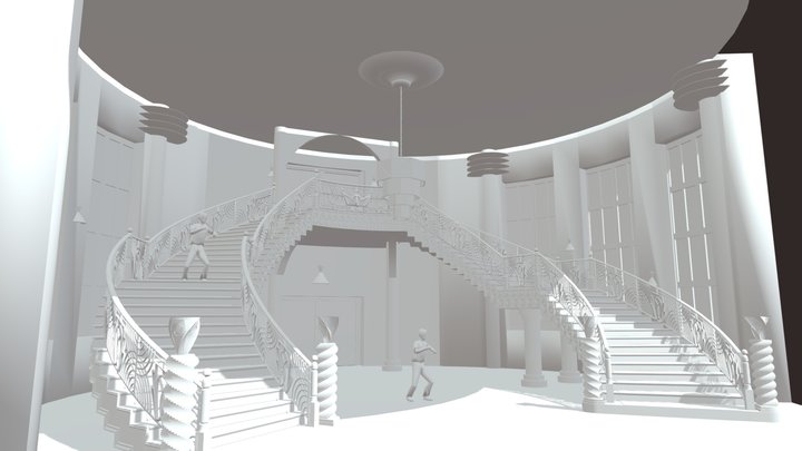 Art Deco Design 3D Model