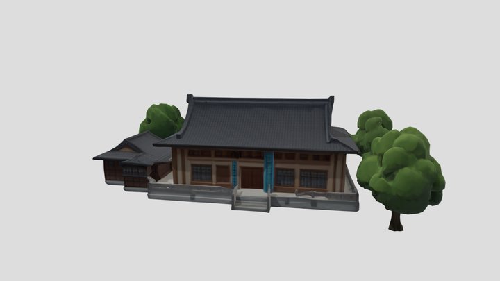 臺中刑務所演武場 3D Model