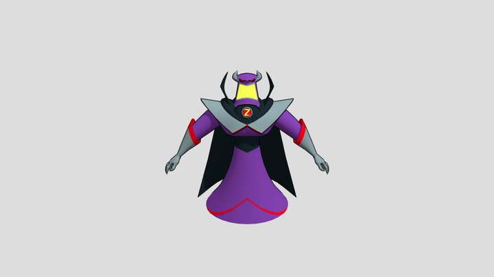 Emperor Zurg - Buzz Lightyear of Star Command 3D Model