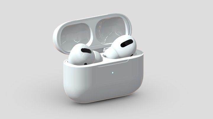 Apple AirPods Pro case 3D model 3D model