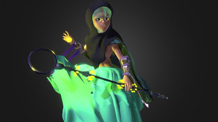 Modelado de personajes 3D Model