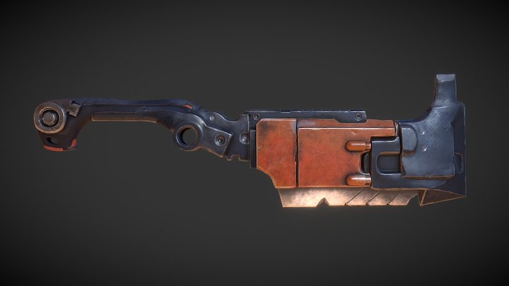 Weapon Blade 3D Model