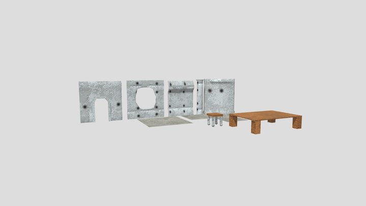 Modules Assets 3D Model