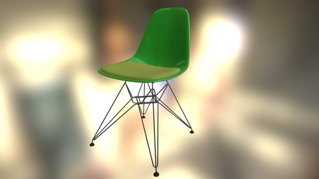 Vitra Eames Plastic Side 3D Model