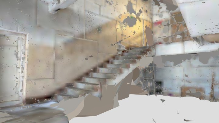 Лестница часть 3D Model