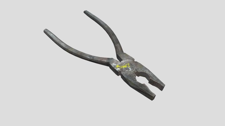 Pliers_Finish 3D Model
