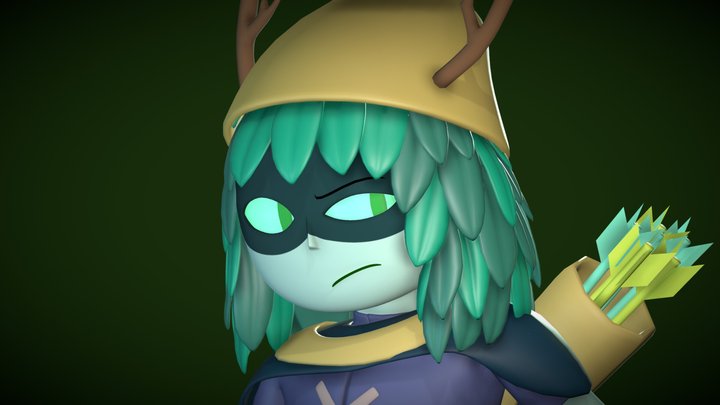 Huntress Wizard 3D Model