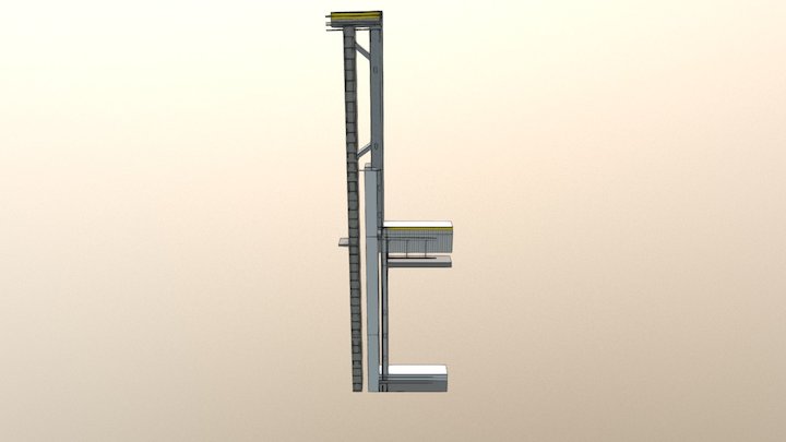 wall section 3D Model