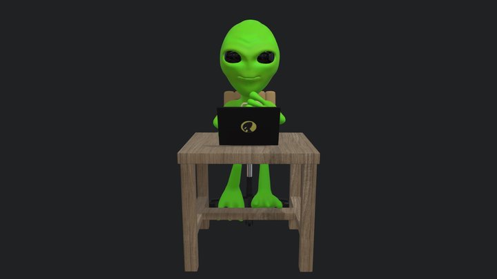 alien animation 3D Model