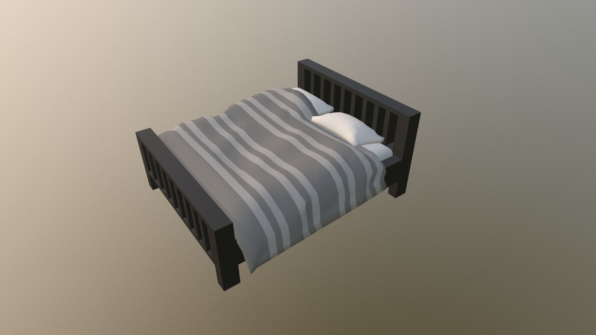 Bed 002 - Final Major Project - 3D model by Pixodyssey (@hannah-designs ...