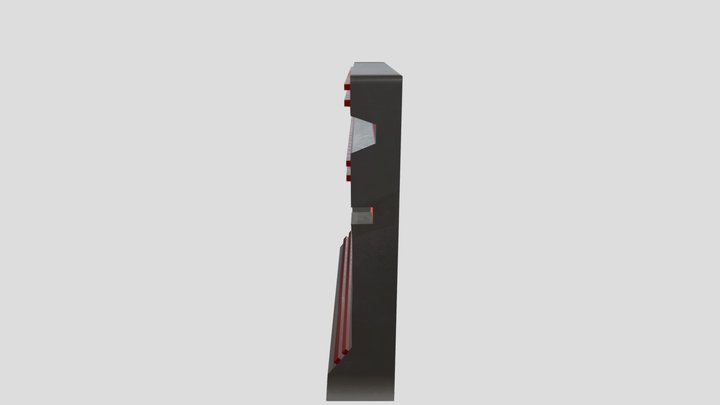 Sci-Fi wall TP2 3D Model