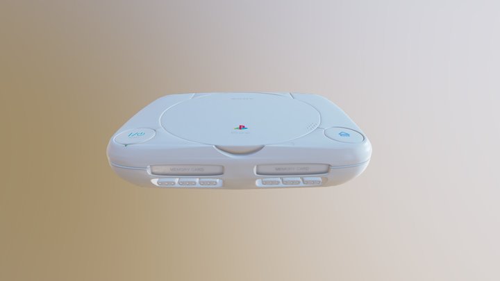 PS one 3D Model