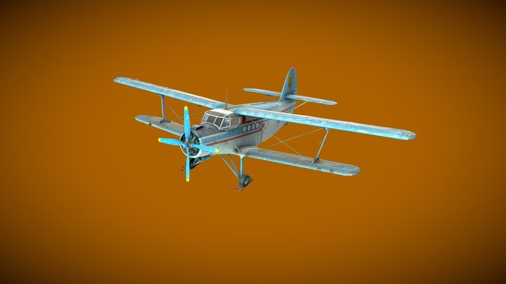 Antonov An-2 3D Model