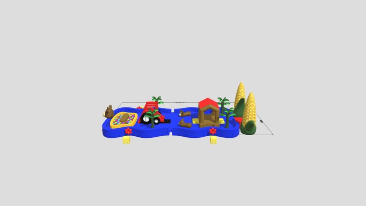 A-1083 -Forma Especial - Recreativo - Maiz 3D Model
