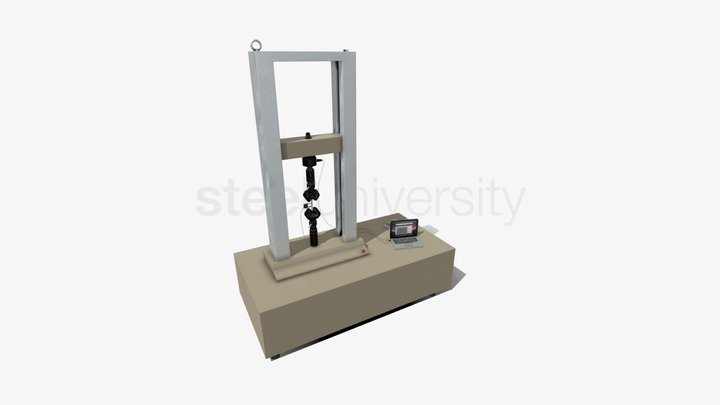 Universal testing machine 3D Model