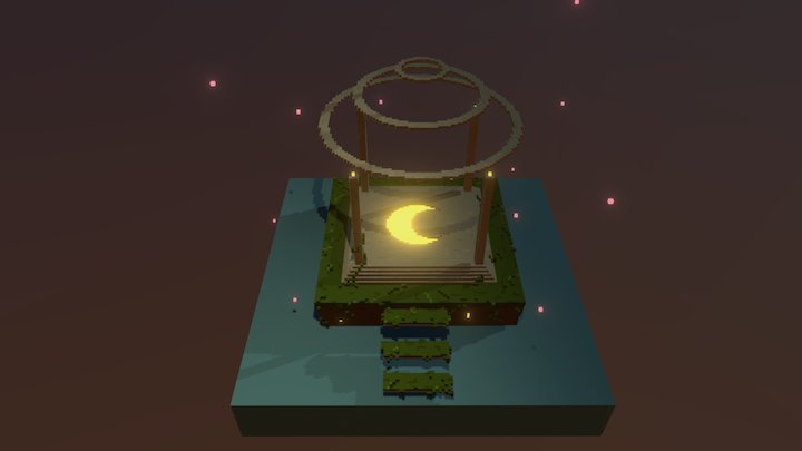 Moon Portal 3D Model