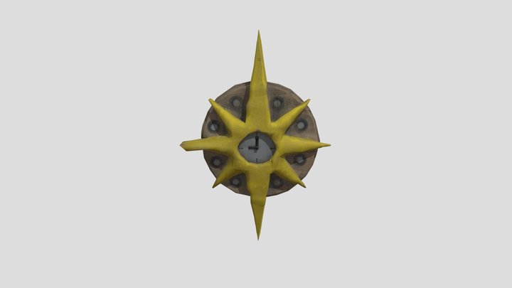 Steampunk Watch 3D Model