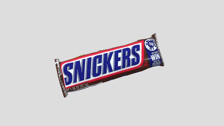 Snickers 3D Model
