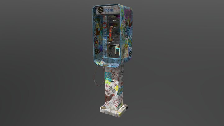 Payphone V3 3D Model