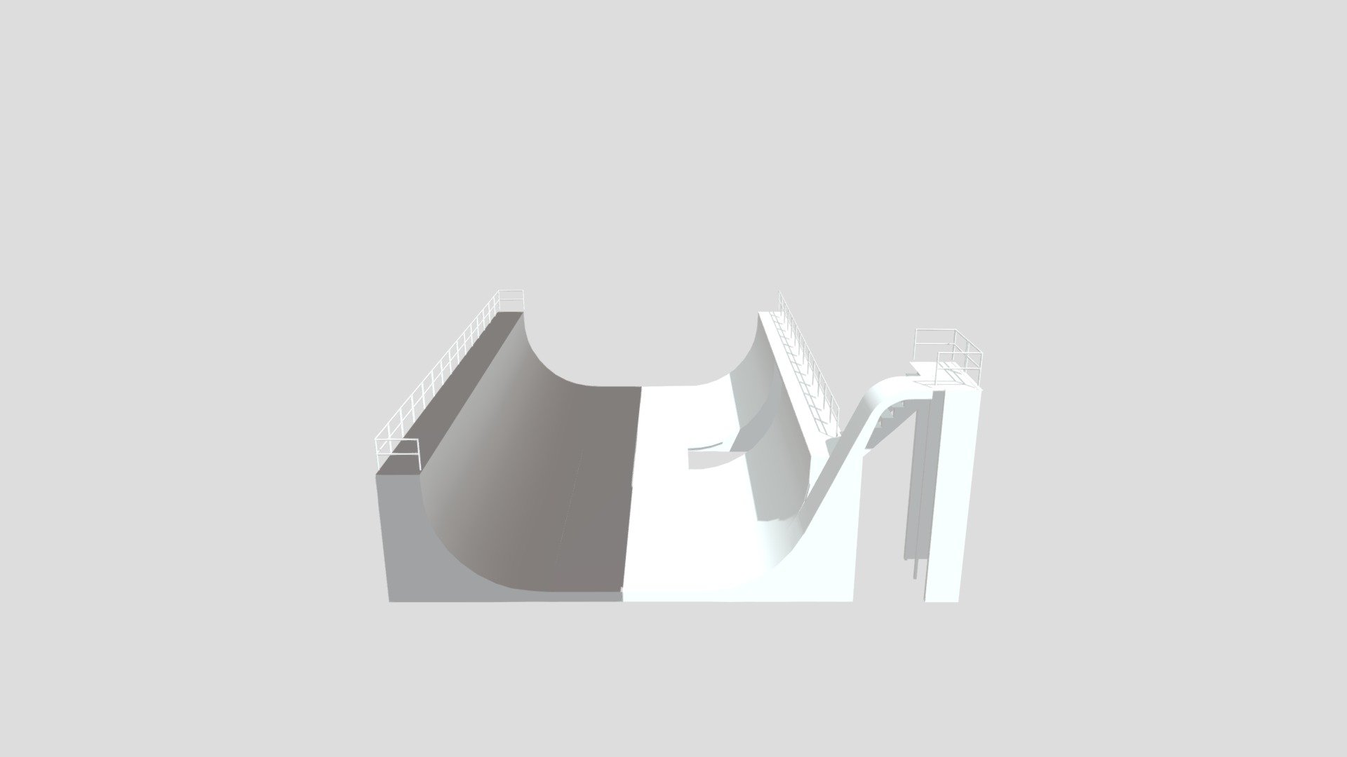 Textured Tony Hawk Halfpipe