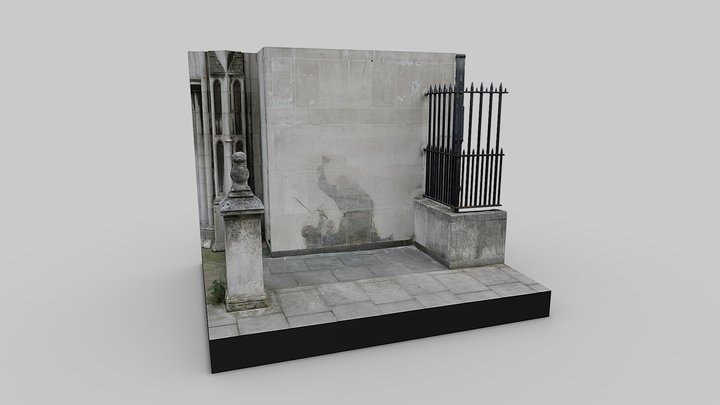 Carey Street Banksy – Modello 3D gratuito STL