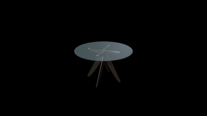 Ring Round Table 3D Model